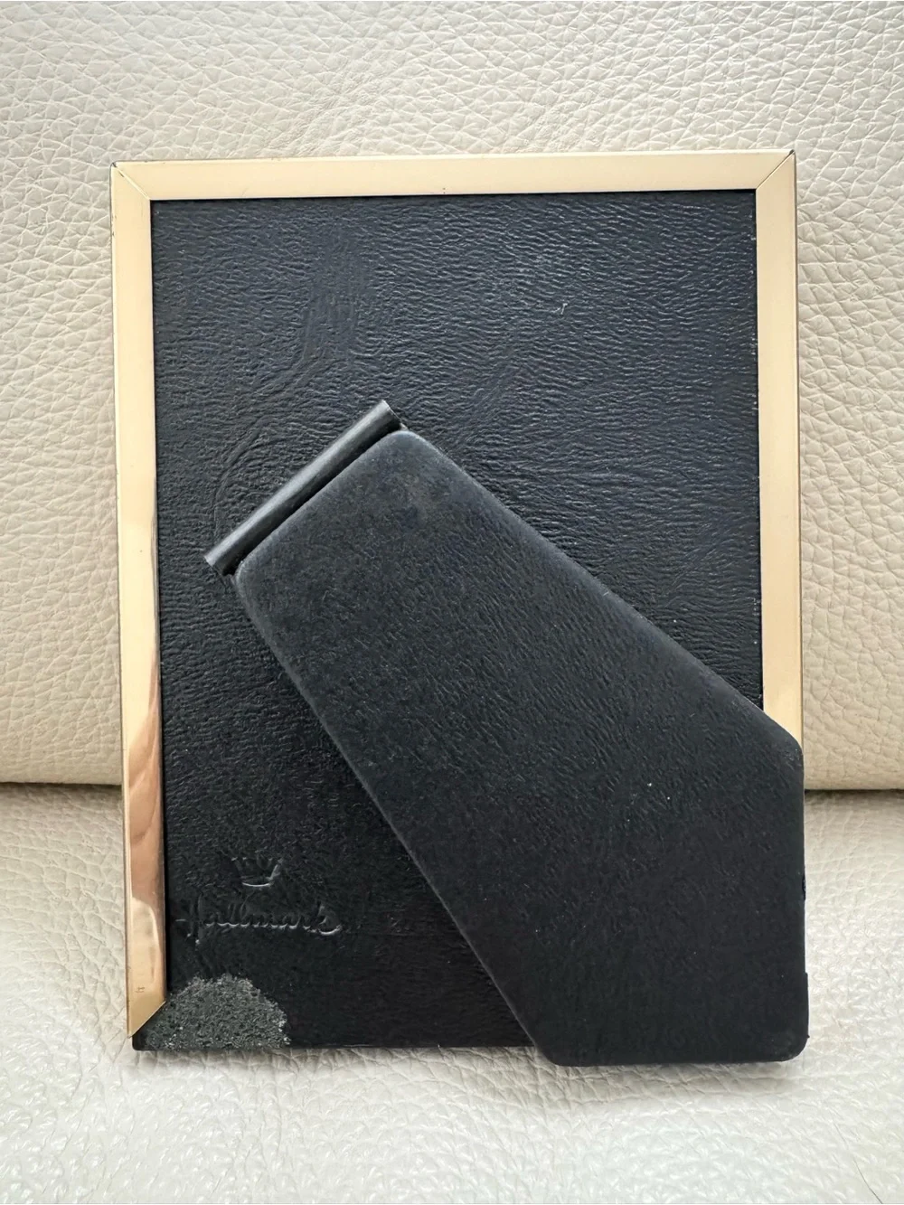 Vintage Hallmark Country Goose 2x3 Gold Metal Photo Frame